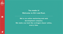 Desktop Screenshot of dirtandrust.com